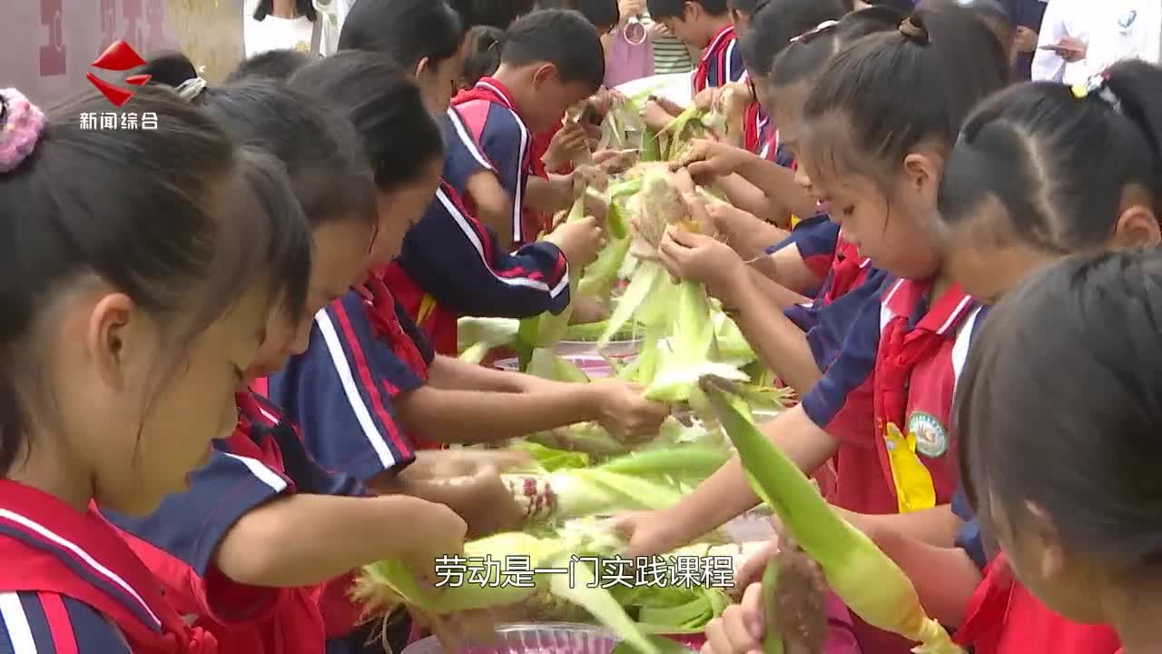 勞動(dòng)教育融入課程 學(xué)生收獲成長之樂